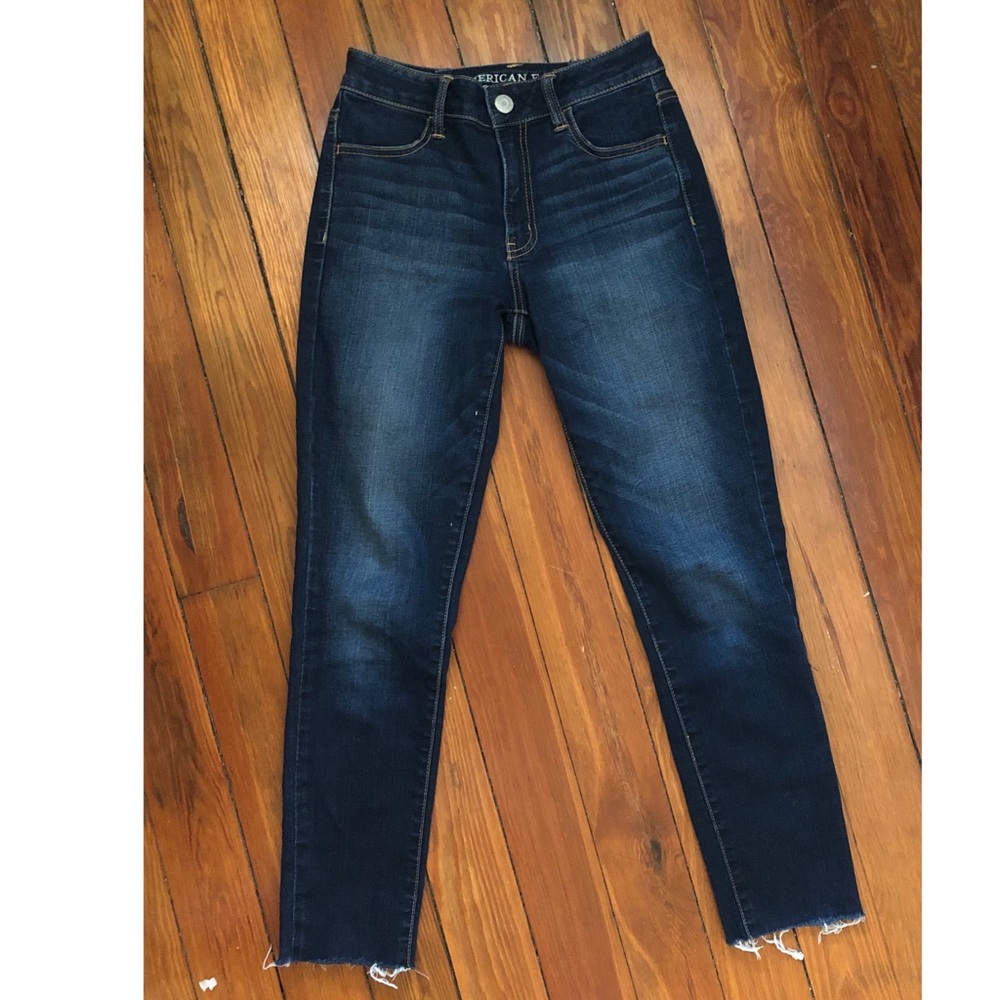 Like New American Eagle Hi Rise Ankle Jegging